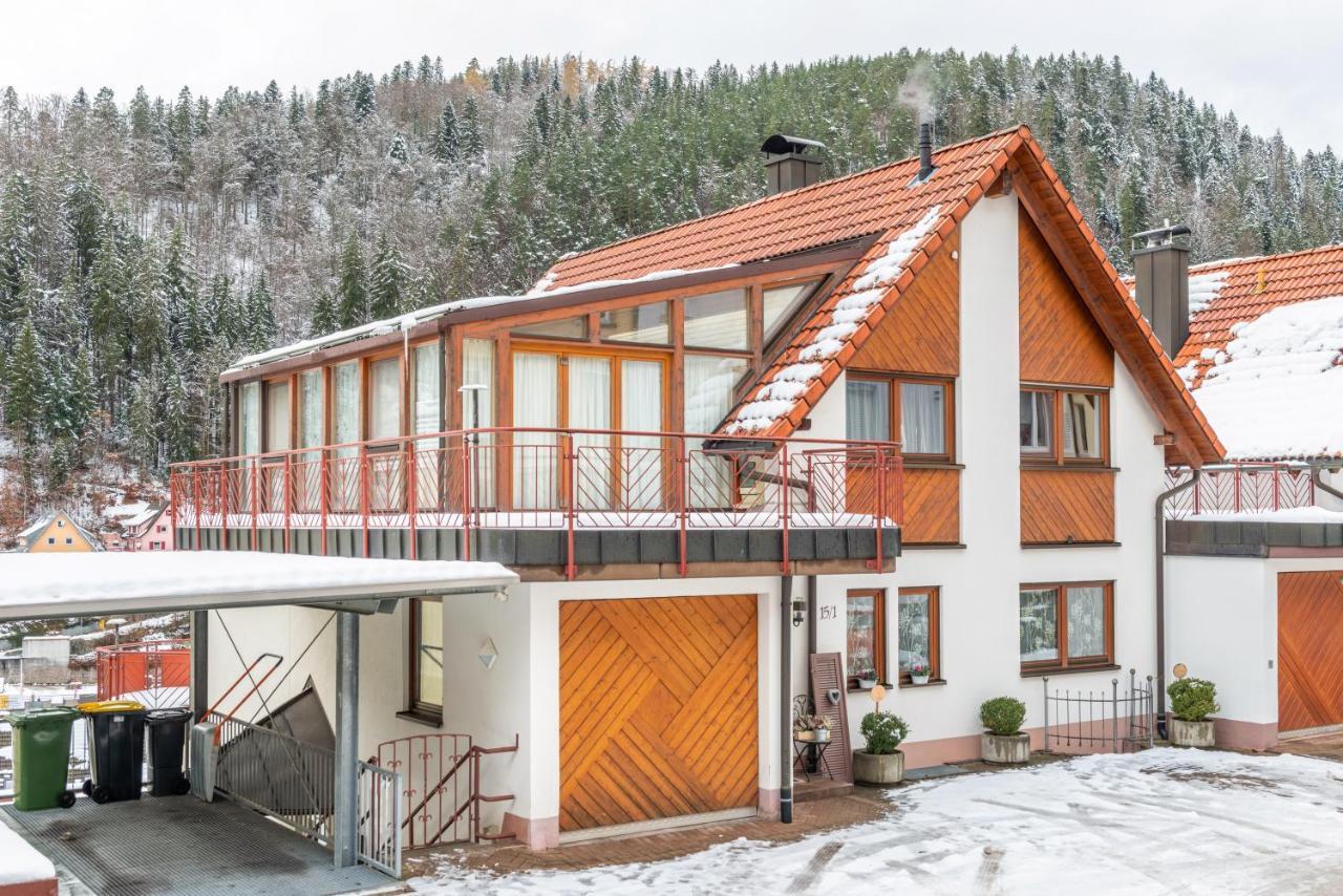 Апартаменти Schwarzwald Nescht Triberg Triberg im Schwarzwald Екстер'єр фото